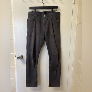 Slim Fit Dark Grey Jeans